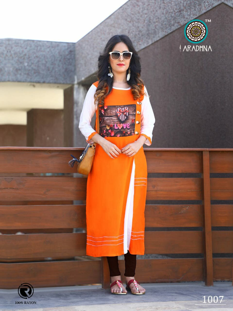 Parrot Vol-5 Aradhna Heavy Rayon Kurti Suppliers Parrot Vol-5 Aradhna Heavy Rayon Kurti Suppliers